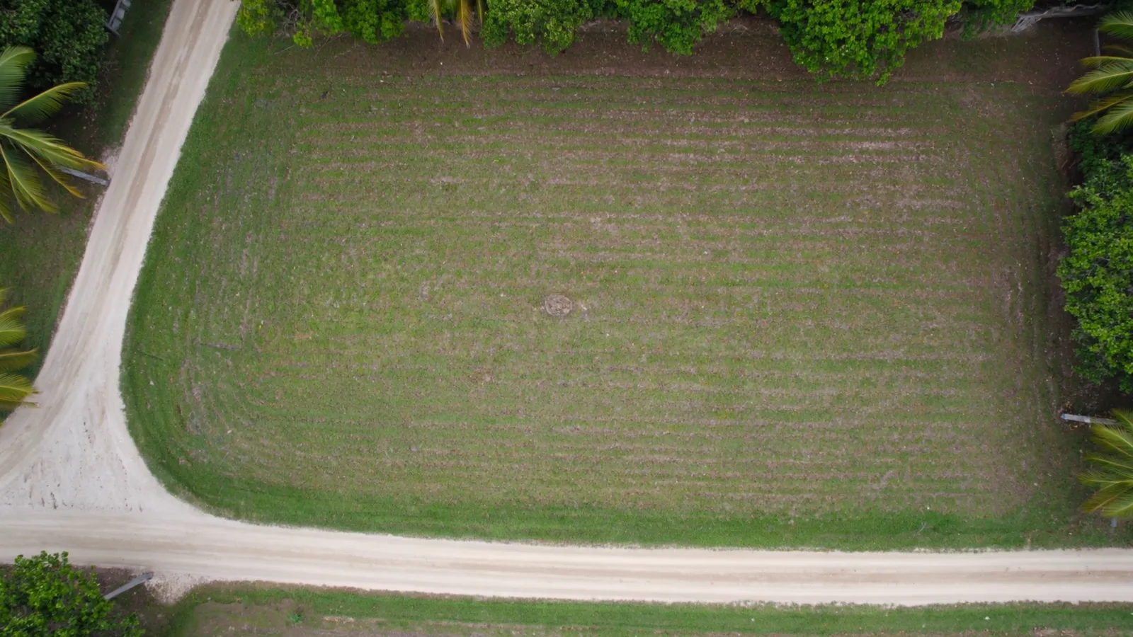 Toma aérea conceptual de un terreno agrícola